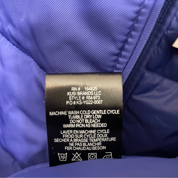 Rebecca Minkoff Purple quilted Spring jacket. Size S. Oversized. Fits size M-L. - Picture 10 of 10